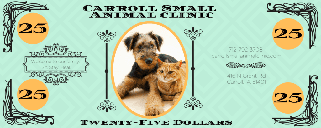 Tell A Friend | Carroll Small Animal Clinic